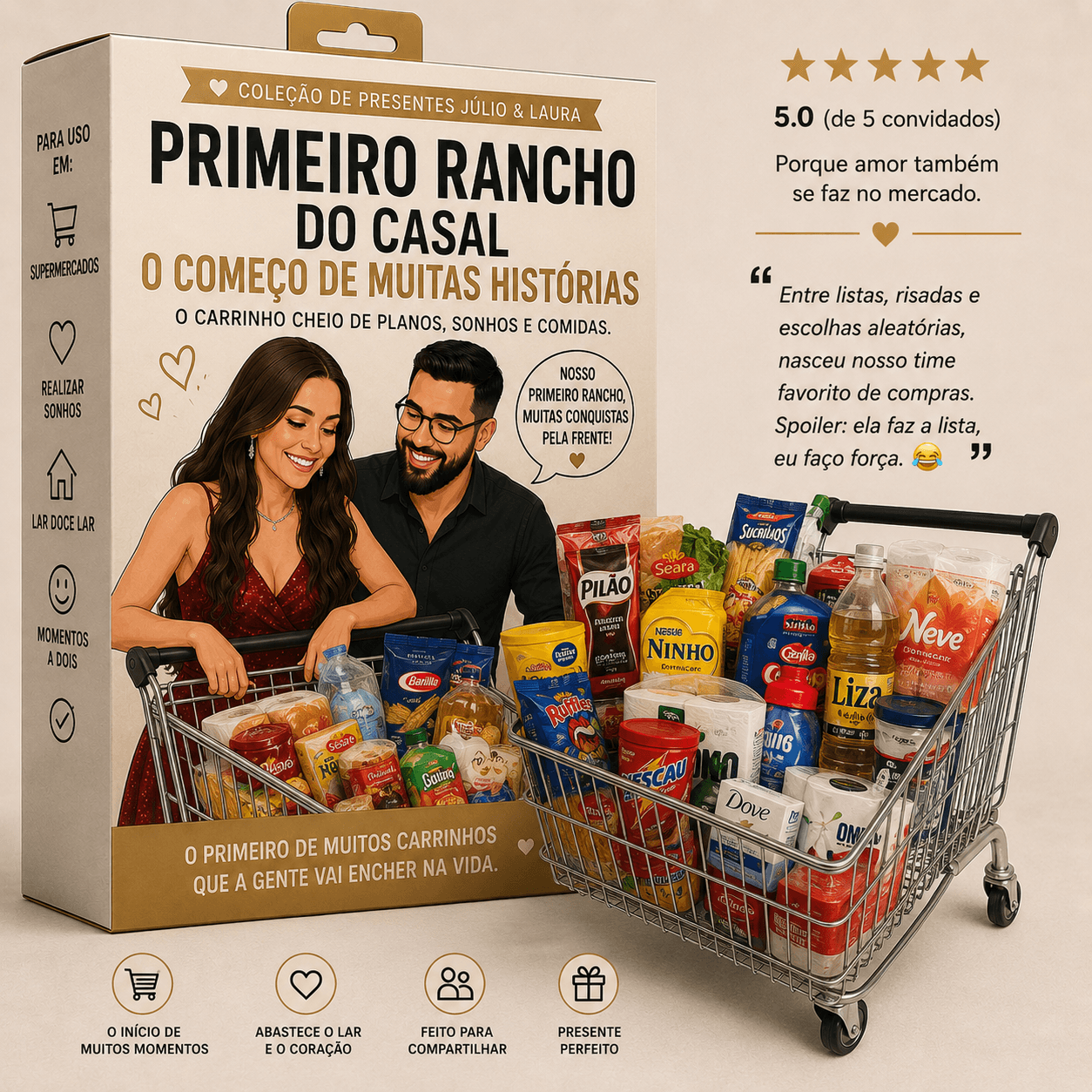 🛒 Primeira Compra do Supermercado