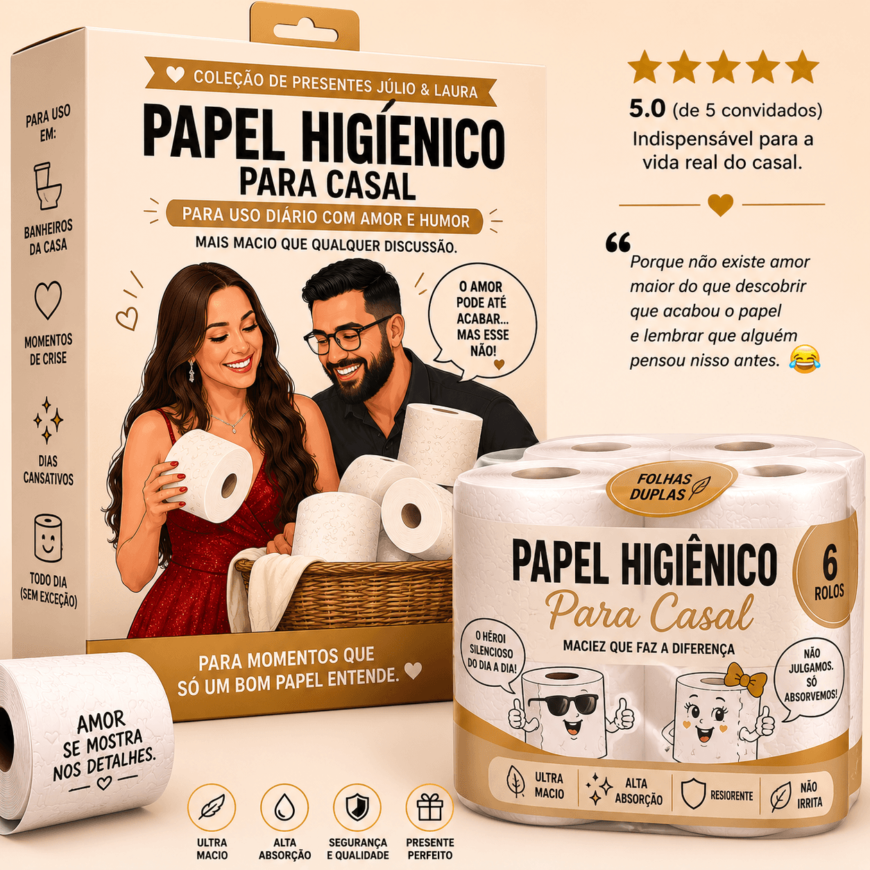 🧻Papel Higiênico para os Dias de Aperto